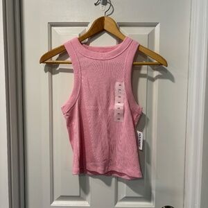 Old Navy Snug Crop Tank Top - Pink